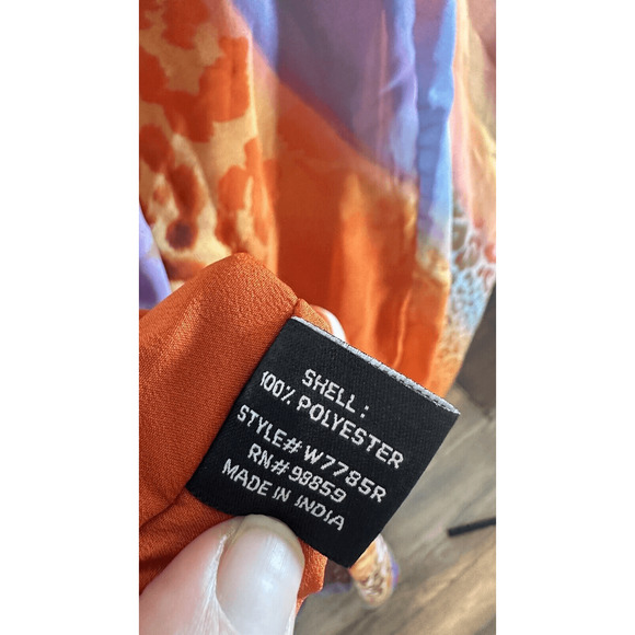 W118 by WALTER BAKER NWT Tropical Leopard JUNGLE Maxi DRESS Woman’s M NWOT - Picture 13 of 16